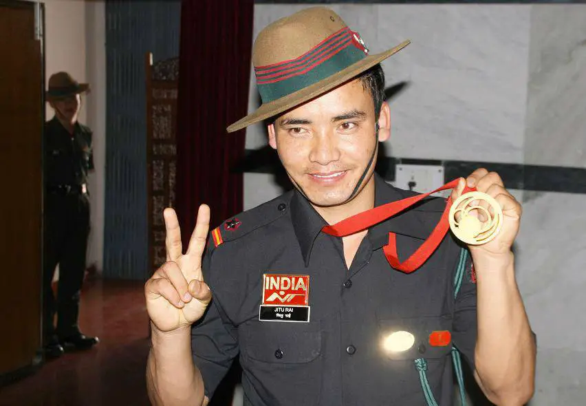 Subedar Jitu Rai armed force cwg