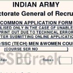 Tgc and SSC tech common application form
