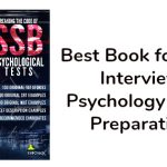 Best Book for SSB Interview Psychology Tests Preparation
