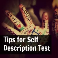 tips for Self Description Test