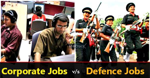 Defence Jobs vs. Corporate Jobs