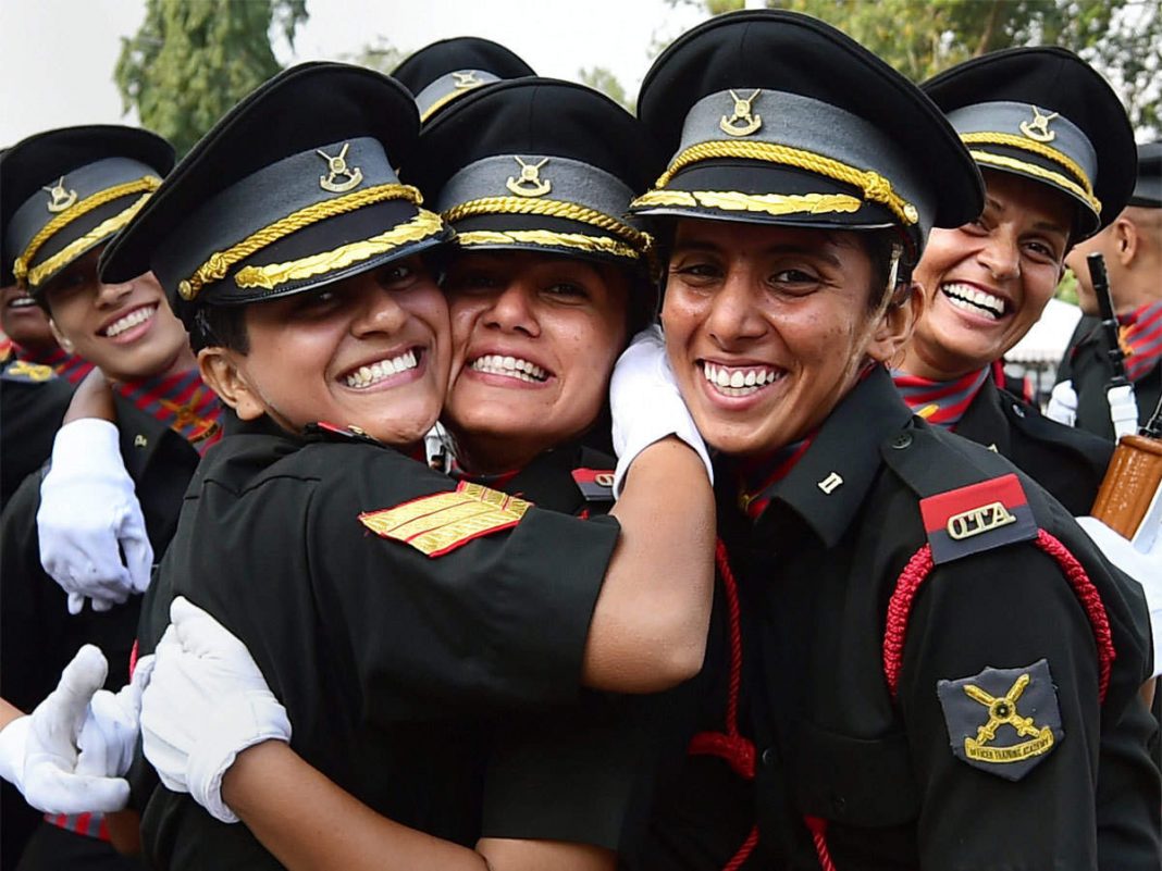 indian army women officer