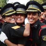 indian army women officer