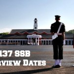 IMA 137 SSB Interview Dates