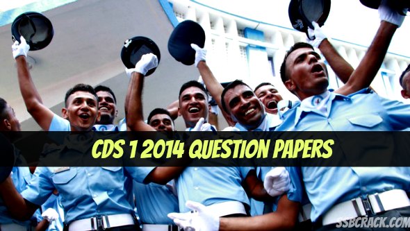 CDS 1 2014 Previous Question Papers