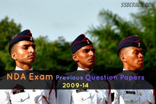 NDA Exam Previous Question Papers 2009 2010 2011 2012 2013 2014