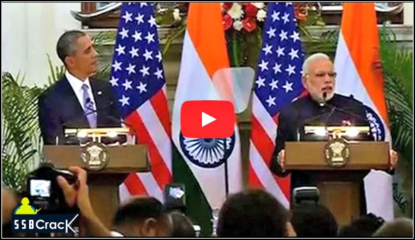 Modi and Obama Joint Press Conference 25 Jan 2015 Video Full