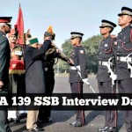 IMA 139 SSB Interview Dates