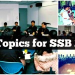 GD Topics for SSB 2015