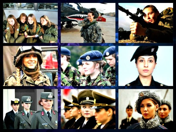 Top 10 Beautiful Women Soldier