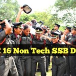 SSC 16 Non Tech SSB Dates - CDS 2 2014 SSB Interview Dates