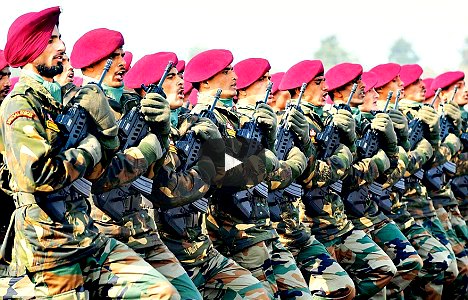 indian army hell march video