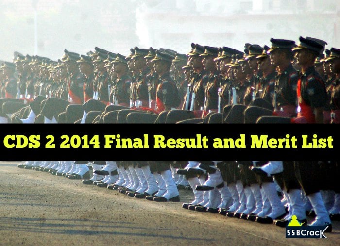 CDS 2 2014 Final Result and Merit List