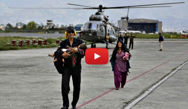 Indian Air Force Nepal Rescue Operation