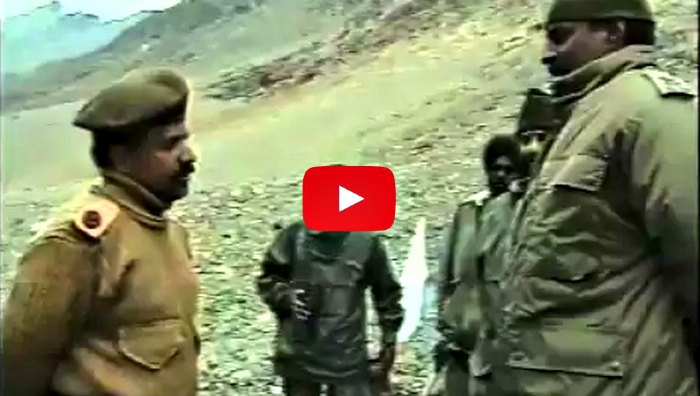 Indian army with pakistani soldiers