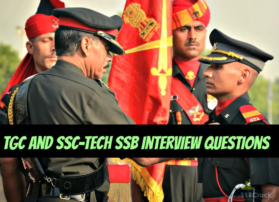 TGC and SSC-Tech SSB Interview Questions