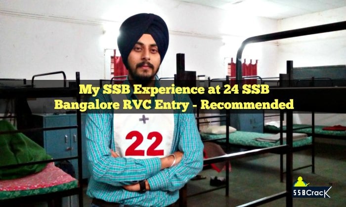 ssb bangalore recommended candidate ssbcrack.com