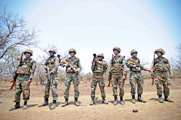 NDA Cadets in training