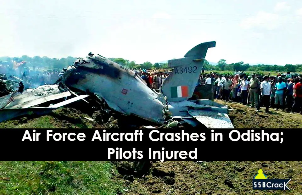 Air Force Aircraft Crashes in Odisha