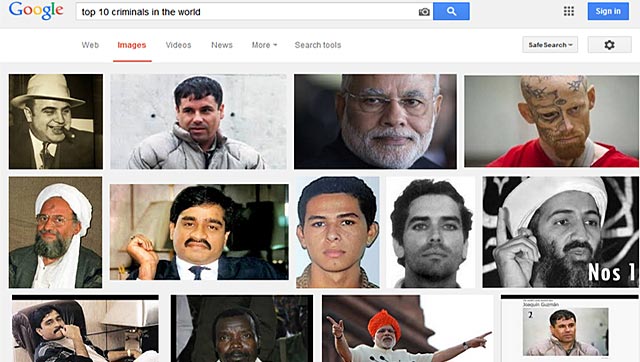 Google Apologises After PM Modi's Images Turn Up In 'Top 10 Criminals In India'