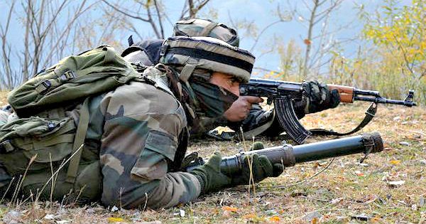 Indian Army Soldier AT LOC