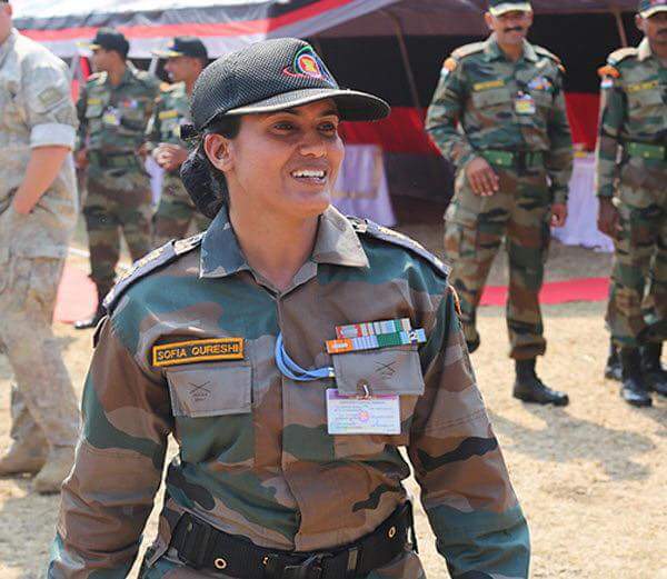 Lt Col Sophia Qureshi