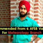 Recommended From 4 AFSB Varanasi For Meteorology Branch
