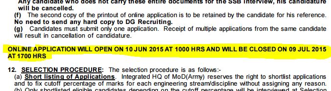 TGC 122 Online Application Delay