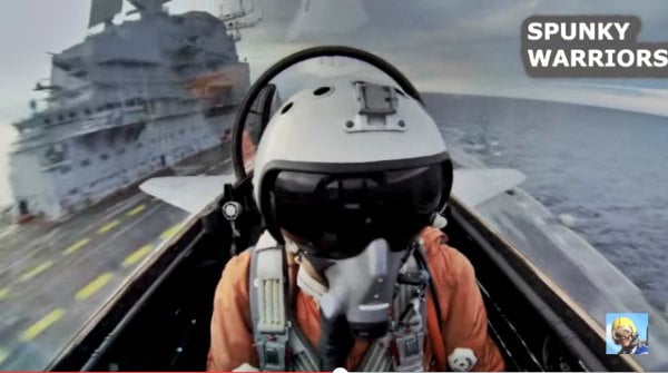 Watch INS Vikramaditya in Action