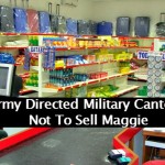 csd canteen not to sell maggie