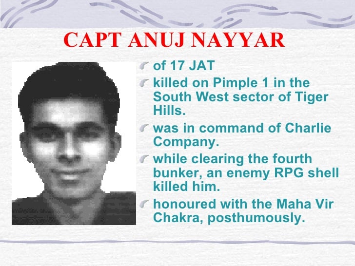 Captain Anuj Nayyar
