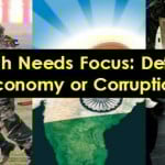 Which Needs Focus Defense, Economy or Corruption