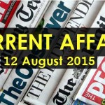 12-August-2015-Current-Affairs