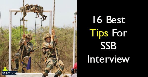 16 Best Tips For SSB Interview
