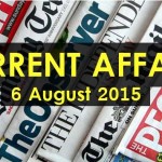 6-August-2015-Current-Affairs