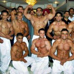 Indian army bodybuilders