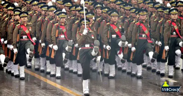 Indian army contingent