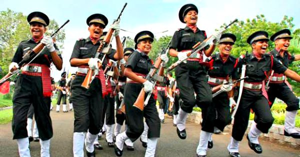 Indian army women officers