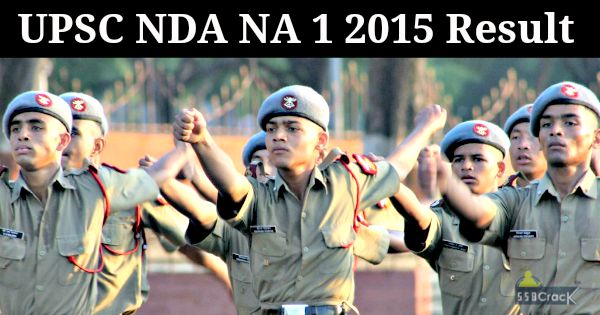 UPSC NDA NA 1 2015 Result - NDA 1 2015 Result