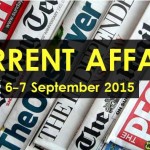 6-7-September-2015-Current-Affairs