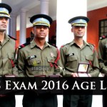 CDS Exam 2016 Age Limit