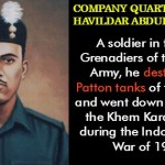 COMPANY QUARTER MASTER HAVILDAR ABDUL HAMID, PVC
