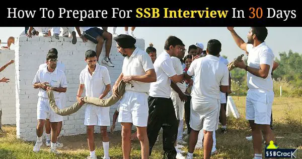 How To Prepare For SSB Interview In 30 Days