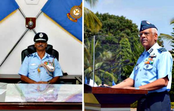 Indian Air Force Chiefs For Southern And Eastern Commands