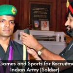 Indian Army Sports Recruitment