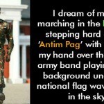 Indian army aspirant