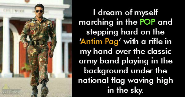 Indian army aspirant