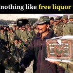 Indian army liquor