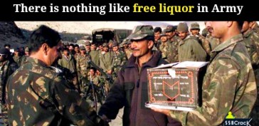 Indian army liquor