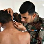 Indian army medical physical soldier